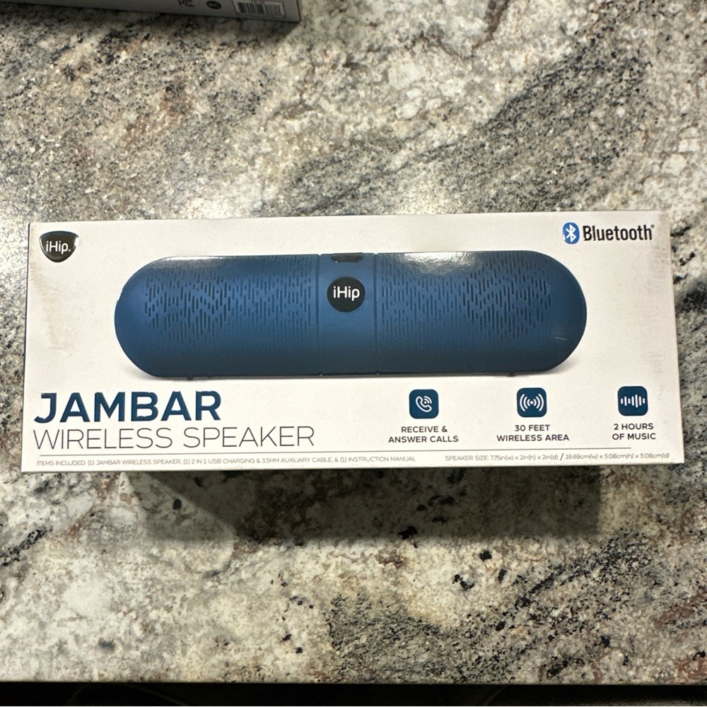 h.i.p. Jambar Blue Wireless Speaker